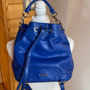 Rebecca Minkoff Fiona Bucket Backpack Convertable Crossbody